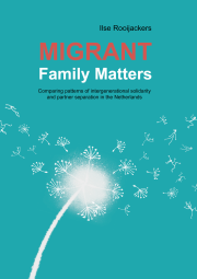 Migrant family matters. Comparing patterns of intergenerational solidarity and partner separation in the Netherlands